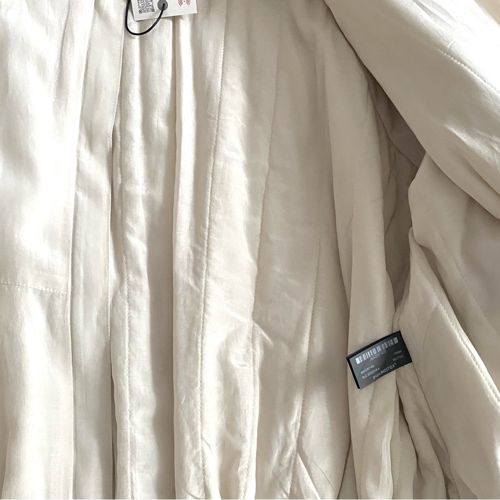 ZARA Collection Pocket Cream Jacket - Picture 12 of 12